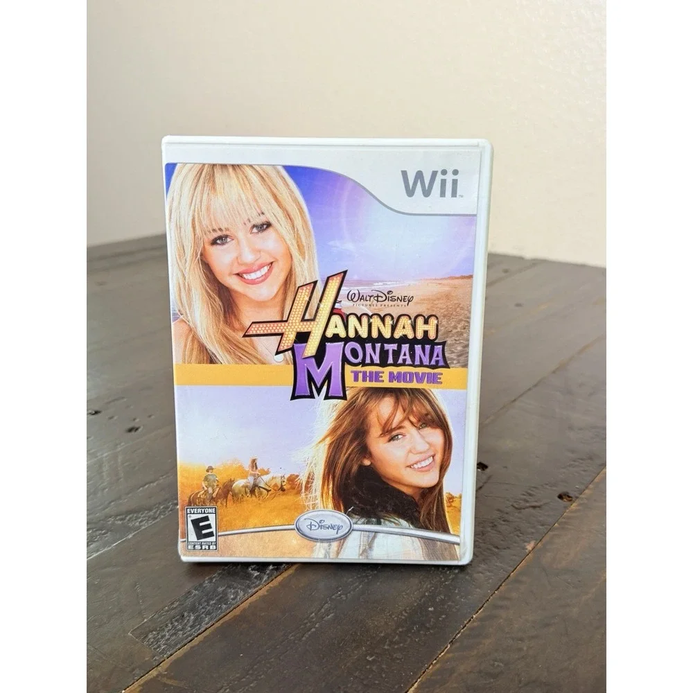 Hannah Montana The Movie Nintendo Wii Complete w/ Original Manual Tested Working